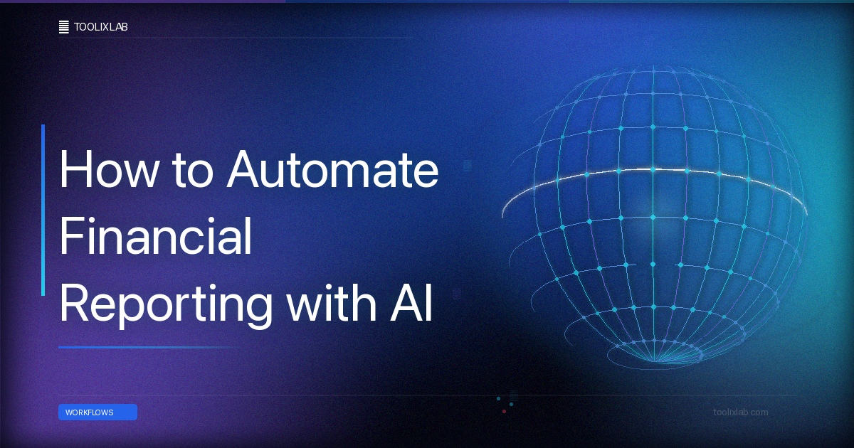 How to Automate Financial Reporting with AI in 2026