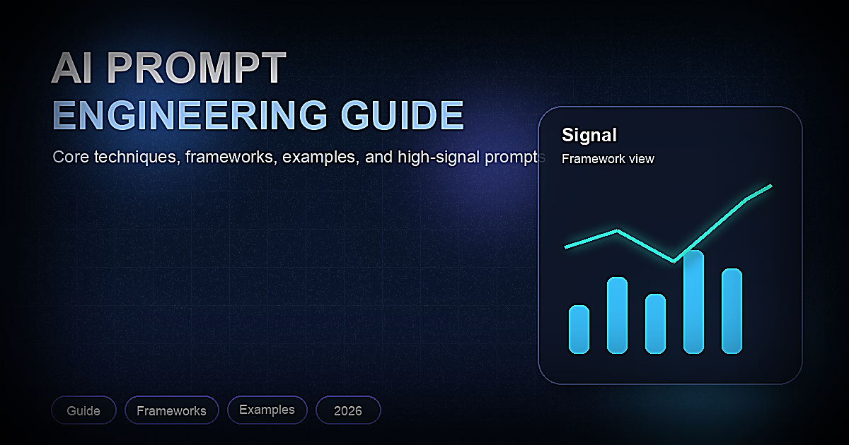 AI Prompt Engineering Guide 2026 (With Examples)