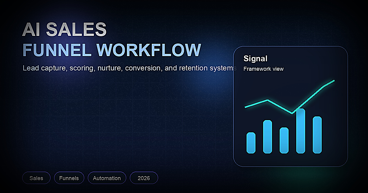 How to Build an AI Sales Funnel Workflow 2026