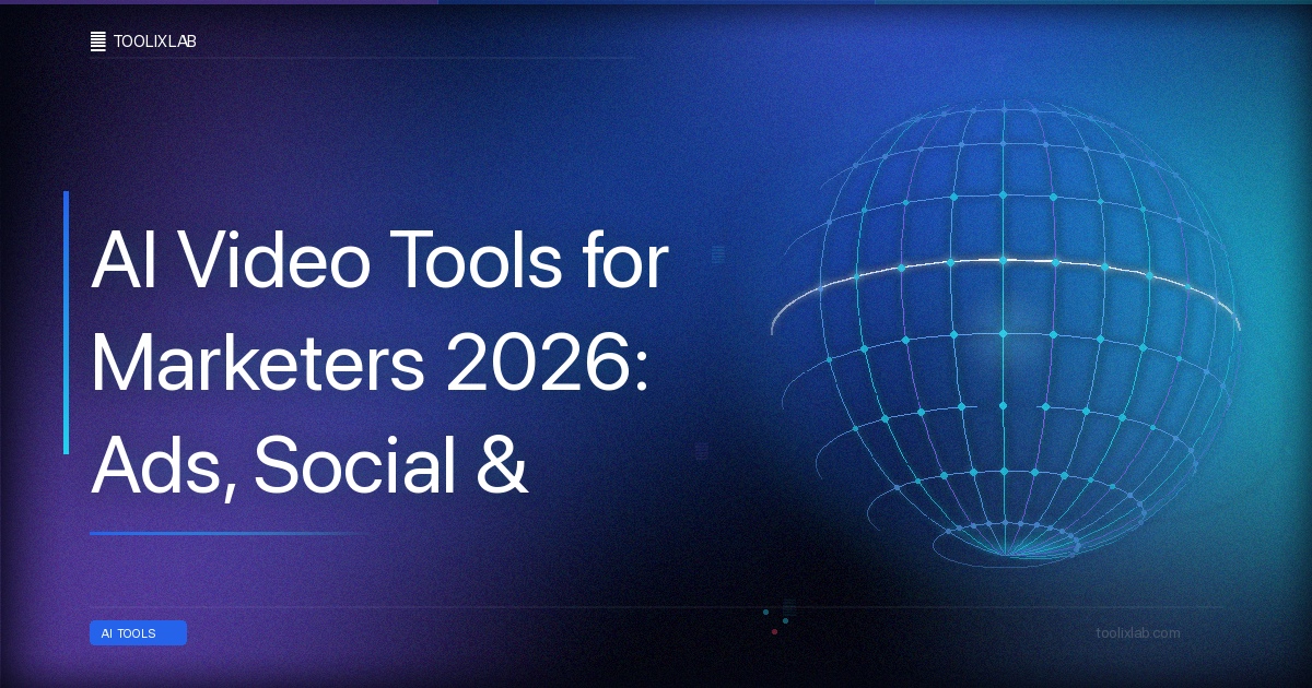 AI Video Tools for Marketers 2026: Ads, Social & Brand Video