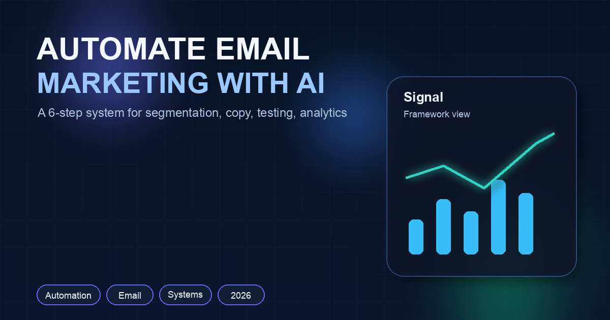 How to Automate Email Marketing with AI in 2026 (Complete Guide)