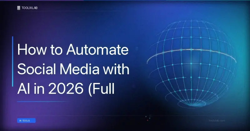 How to Automate Social Media with AI in 2026 (Full Workflow)