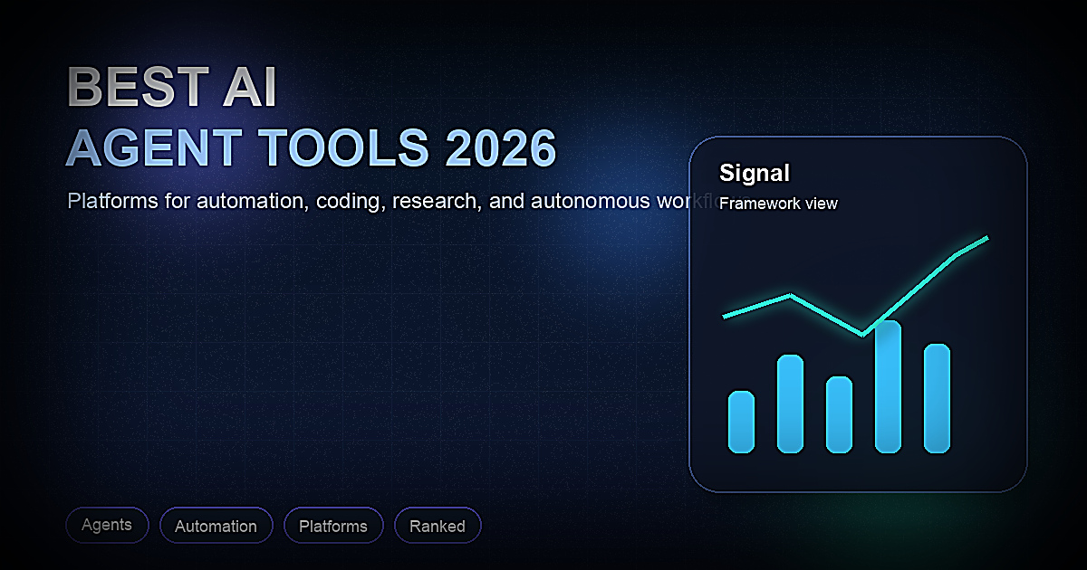 Best AI Agent Tools 2026: 12 Platforms Tested & Ranked