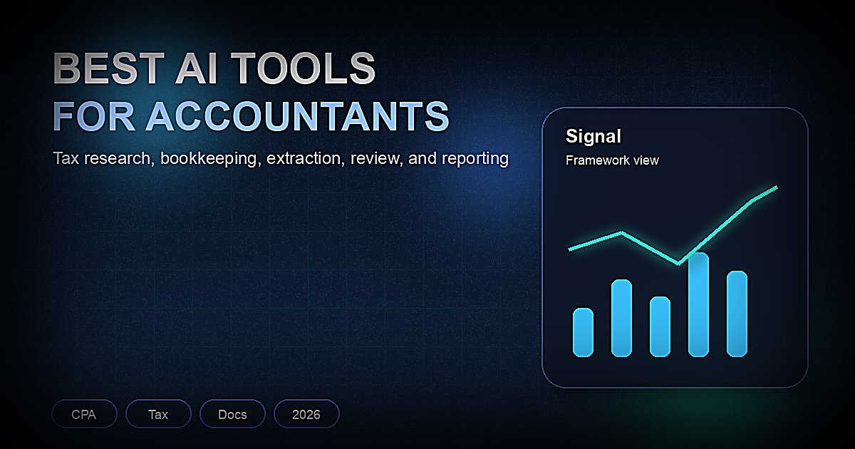 Best AI Tools for Accountants & CPAs 2026