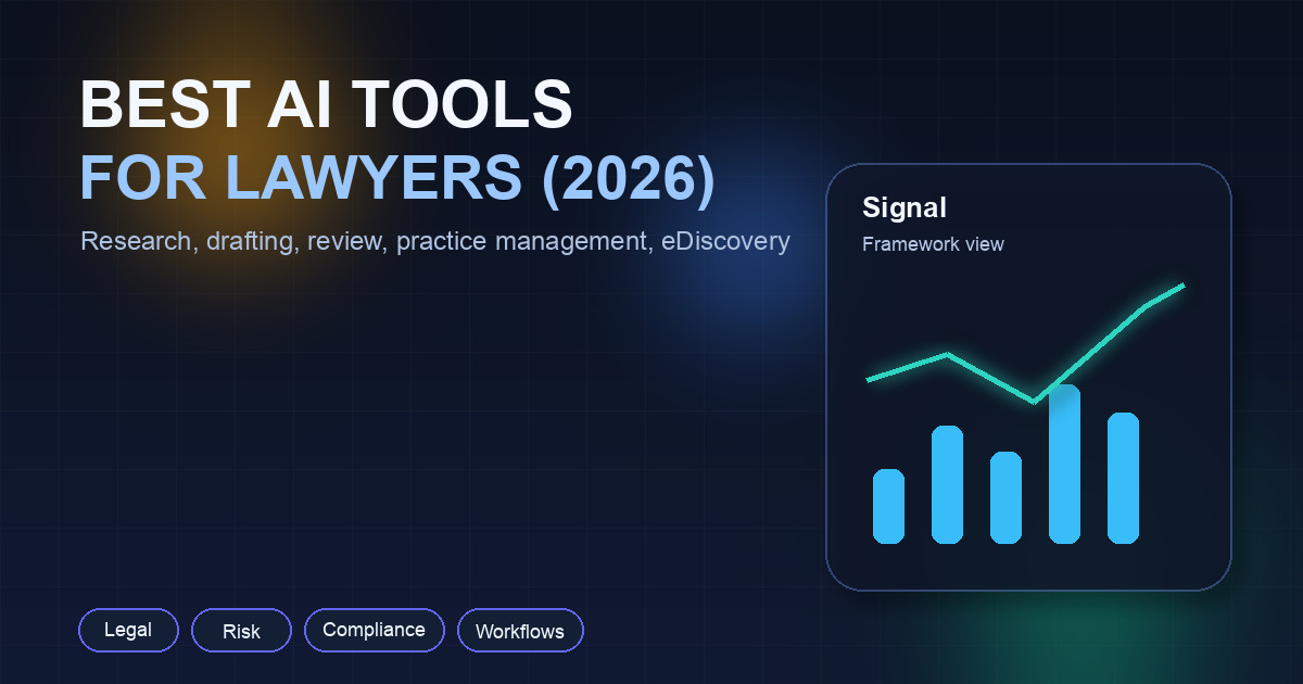 Best AI Tools for Lawyers & Solicitors in 2026 (Tested & Ranked)