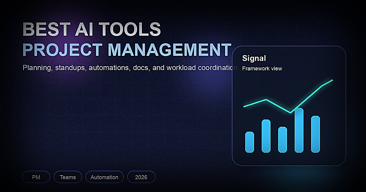 Best AI Tools for Project Management 2026