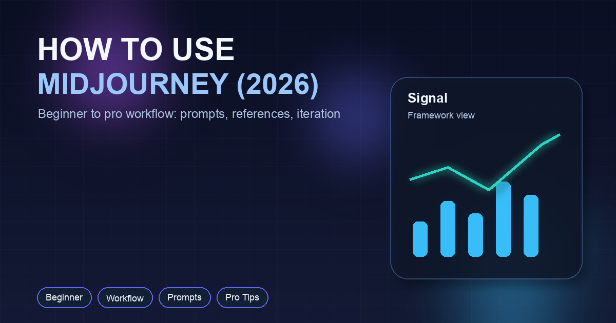 How to Use Midjourney AI in 2026: Complete Beginner to Pro Guide