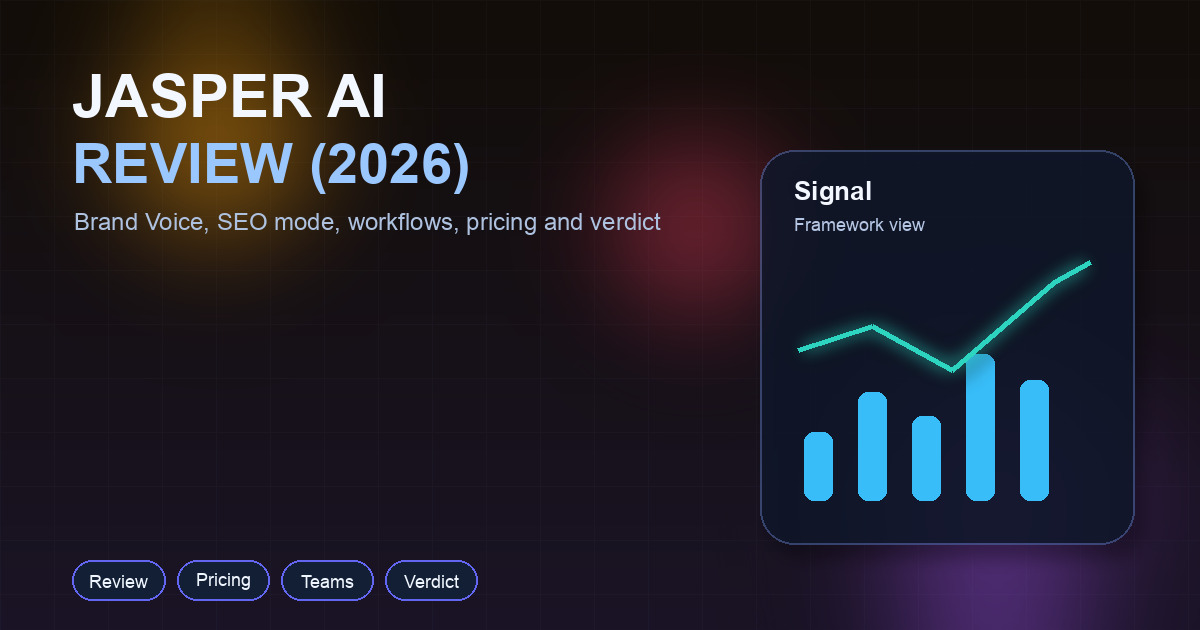 Jasper AI Review 2026: Is It Worth the Price?