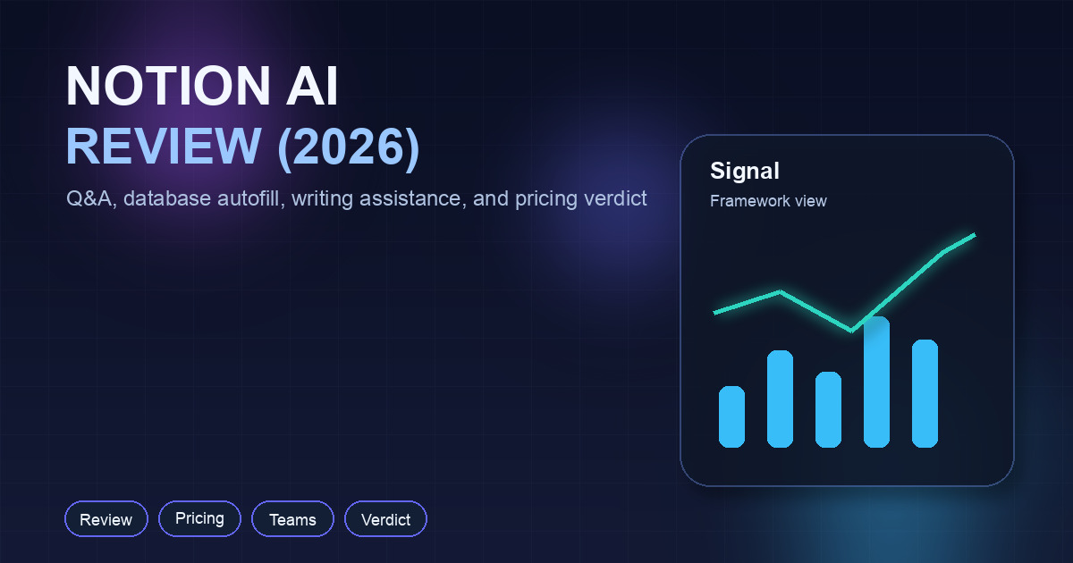 Notion AI Review 2026: Worth the Upgrade?