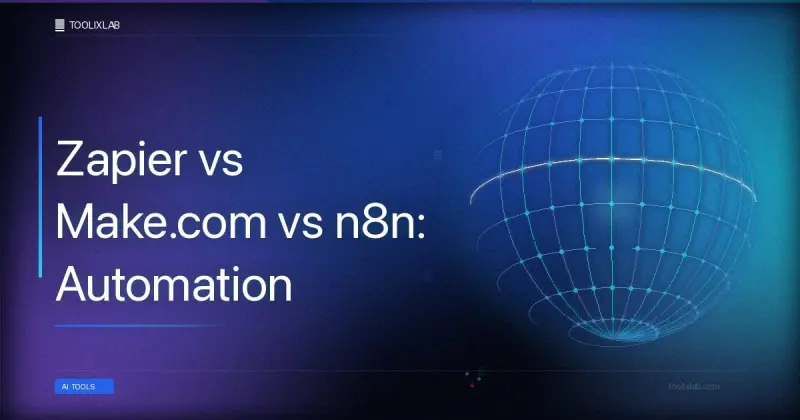 Zapier vs Make.com vs n8n: Automation Comparison 2026